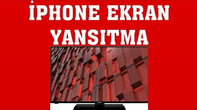 Vestel TV İphone Ekran Yansıtma Nasıl Yapılır?