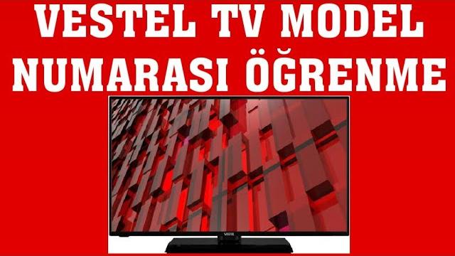 Vestel TV Model Numarası Nasıl Öğrenilir?