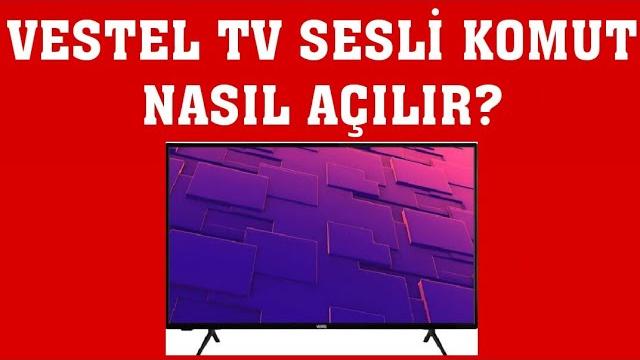 Vestel TV Sesli Komut Nasıl Açılır?