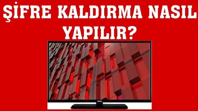 Vestel TV Şifre Kaldırma Nasıl Yapılır?