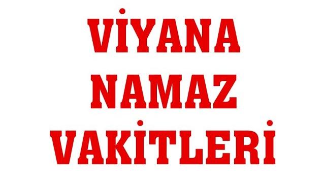 Viyana Namaz Vakitleri
