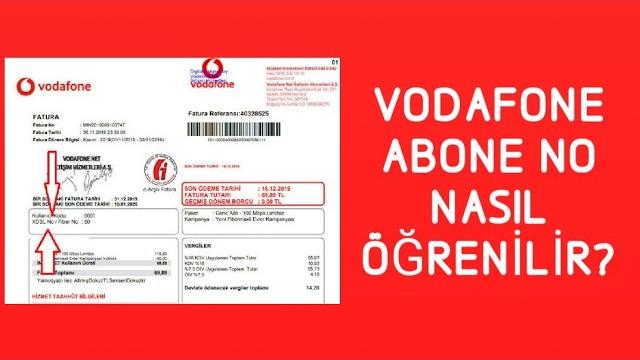 Vodafone Abone Numarası Nasıl Öğrenilir?