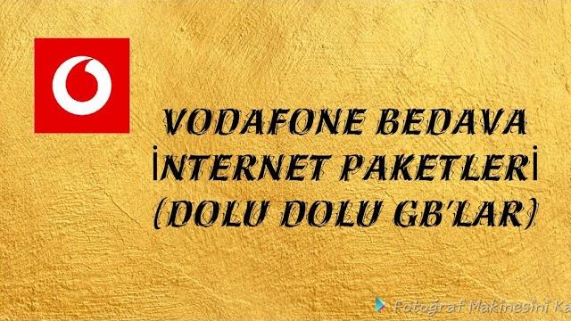 Vodafone Bedava 20 GB İnternet (EN GÜNCEL YÖNTEM)