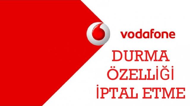 Vodafone Durma Özelliği İptal Etme