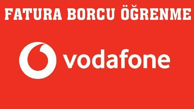 Vodafone Fatura Borcu Öğrenme