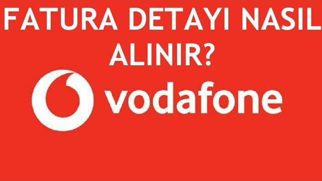 Vodafone Fatura Detayı Nasıl Alınır?