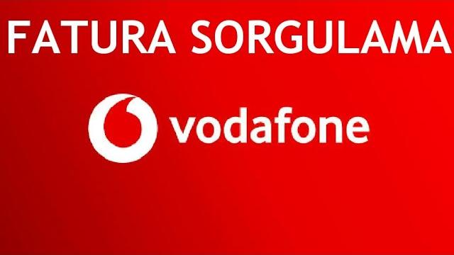 Vodafone Fatura Sorgulama Nasıl Yapılır?