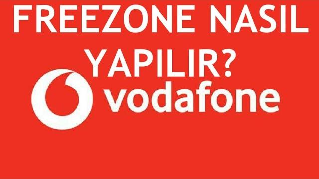 Vodafone Freezone Nasıl Yapılır? Nasıl Geçilir?