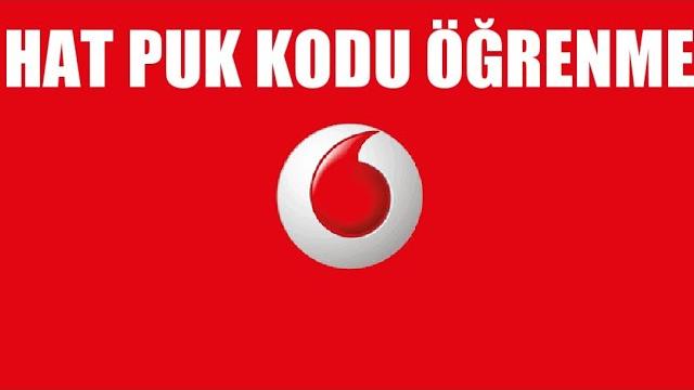 Vodafone Hat Puk Kodu Öğrenme