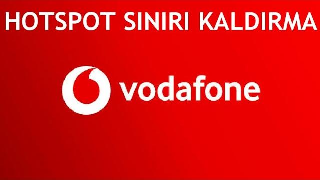 Vodafone Hotspot Sınırı Kaldırma Nasıl Yapılır?