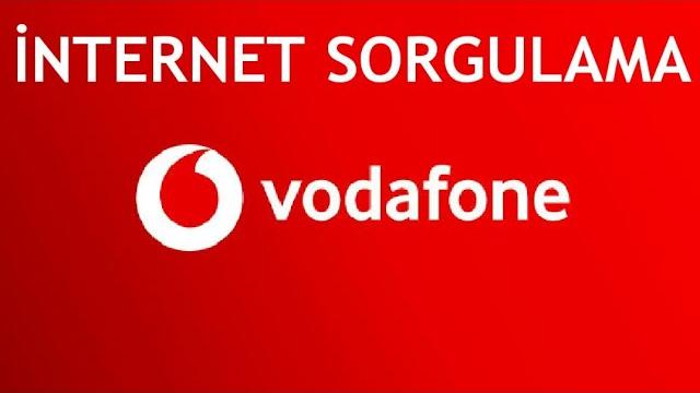 Vodafone İnternet Sorgulama Nasıl Yapılır?