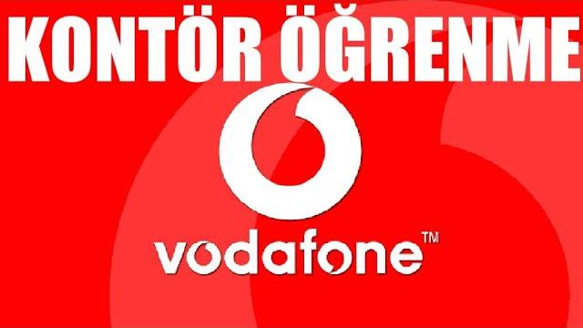 Vodafone Kontör Öğrenme