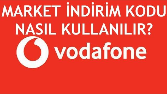 Vodafone Market İndirim Kodu Nasıl Kullanılır?