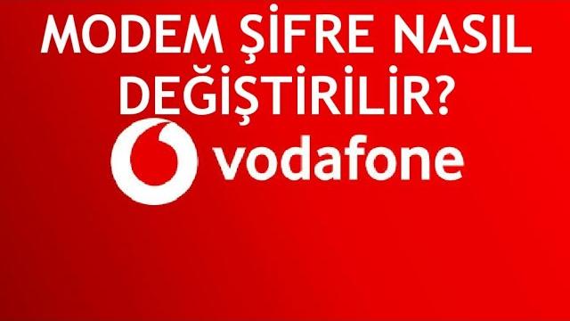 Vodafone Modem Şifre Değiştirme Nasıl Yapılır?
