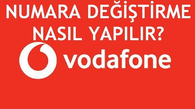 Vodafone Numara Değiştirme Nasıl Yapılır?