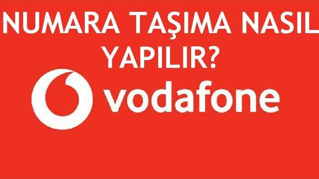 Vodafone Numara Taşıma Nasıl Yapılır?