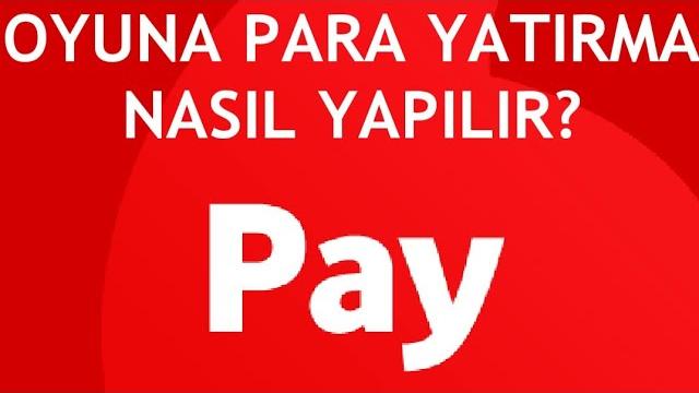 Vodafone Pay Oyuna Para Yatırma Nasıl Yapılır?