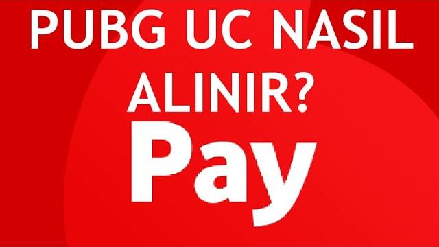 Vodafone Pay Pubg Uc Nasıl Alınır?