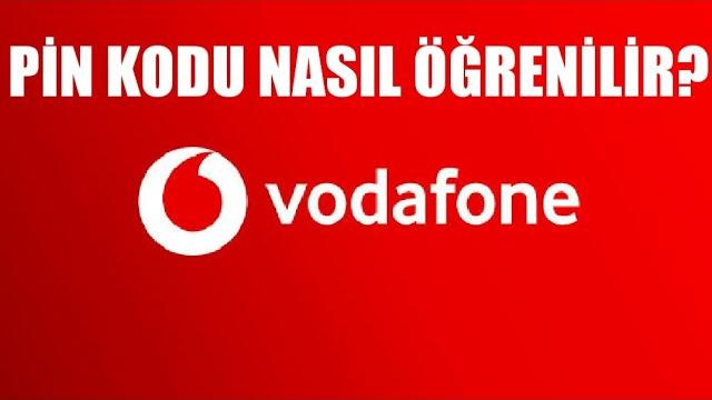 Vodafone Pin Kodu Nasıl Öğrenilir?
