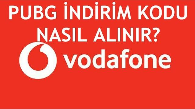 Vodafone Pubg İndirim Kodu Nasıl Alınır?