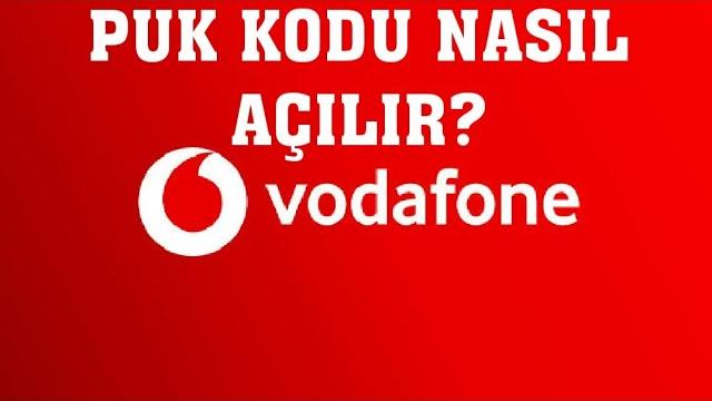 Vodafone Puk Kodu Nasıl Açılır?