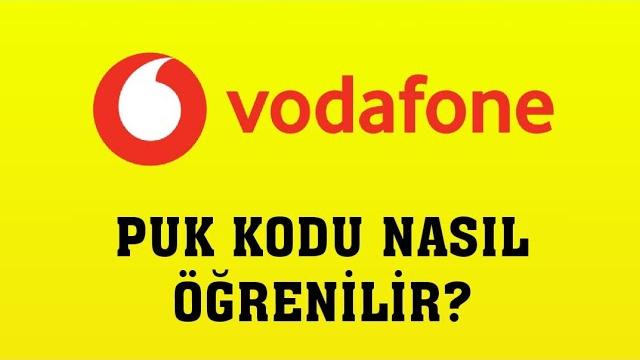 Vodafone Puk Kodu Nasıl Öğrenilir? (GÜNCEL YÖNTEM)