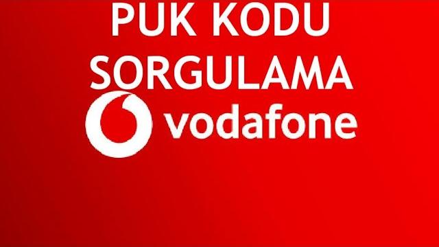 Vodafone Puk Kodu Sorgulama Nasıl Yapılır?