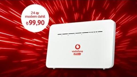 Vodafone RedBox 4.5G Hızında Ev İnterneti Fiyatları ve Şartları