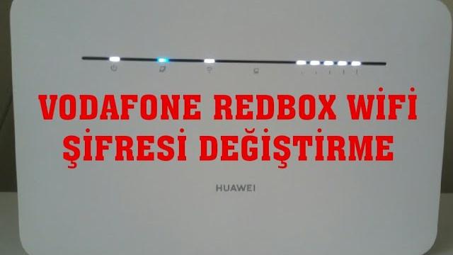 Vodafone Redbox Wifi Şifre Değiştirme