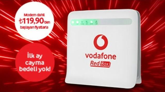 Vodafone Redbox Yeni Tarifeler | Yeni Modem | Fiyatlandırma | İnceleme