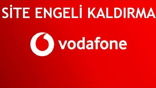 Vodafone Site Engeli Kaldırma Nasıl Yapılır?
