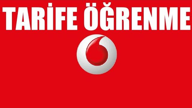 Vodafone Tarife Öğrenme