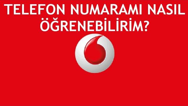 Vodafone Telefon Numaramı Nasıl Öğrenebilirim?