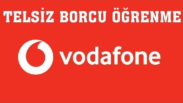 Vodafone Telsiz Borcu Öğrenme