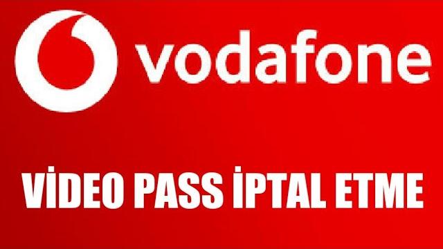 Vodafone Video Pass İptal Etme