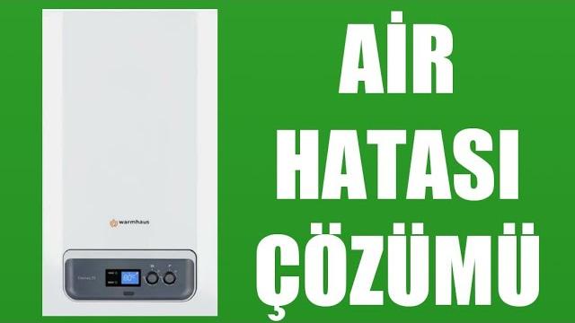 Warmhaus Kombi Air Hatası Çözümü