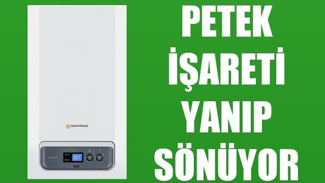 Warmhaus Kombi Petek İşareti Yanıp Sönüyor Sorunu Çözümü