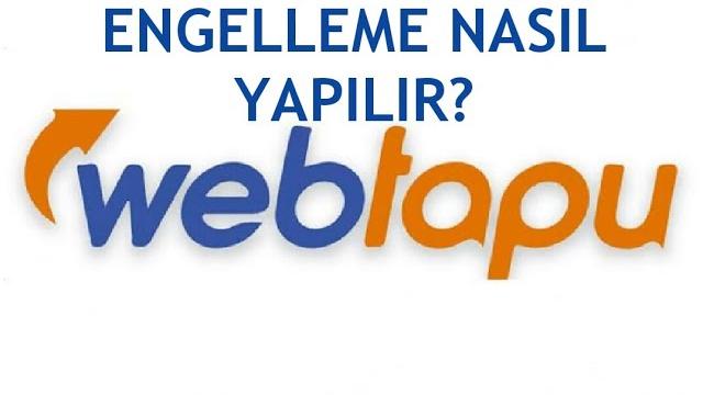 Web Tapu Engelleme Nasıl Yapılır?