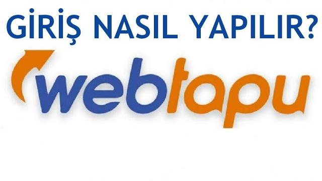 Web Tapu Giriş Nasıl Yapılır?