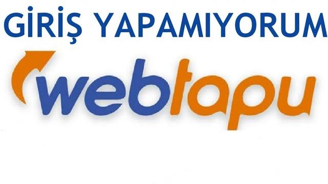 Web Tapu Giriş Yapamıyorum Ne Yapmalıyım?