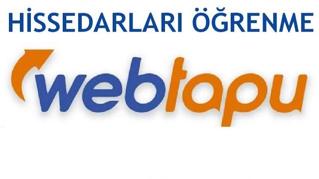 Web Tapu Hissedarları Öğrenme