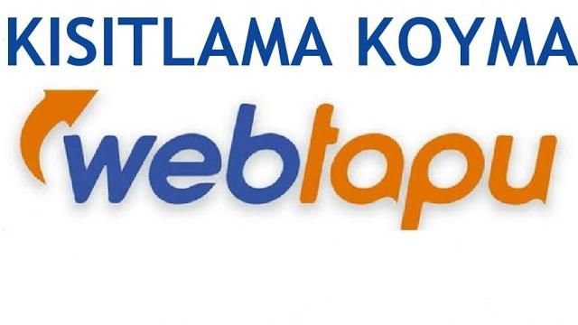 Web Tapu Kısıtlama Koyma Nasıl Yapılır?