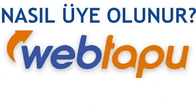 Web Tapu Nasıl Üye Olunur?