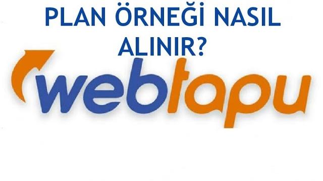 Web Tapu Plan Örneği Nasıl Alınır?
