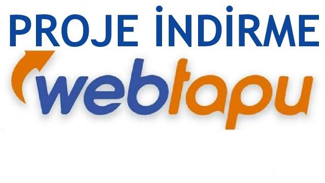 Web Tapu Proje İndirme Nasıl Yapılır?