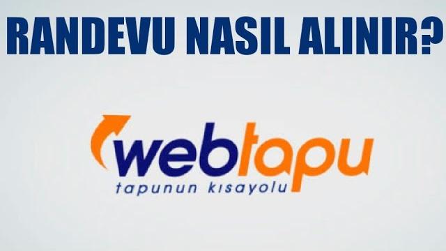 Web Tapu Randevu Nasıl Alınır? Randevu Alma