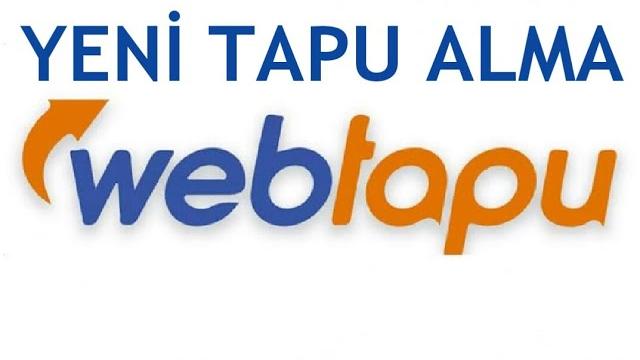 Web Tapu Yeni Tapu Alma / Yenileme