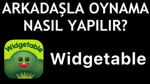 Widgetable Arkadaşla Oynama Nasıl Yapılır?