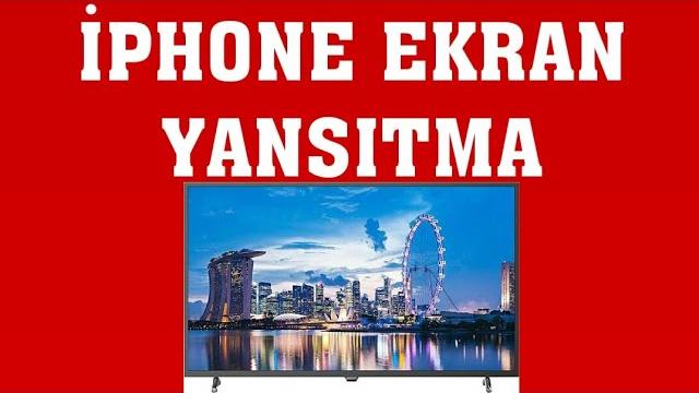 Woon TV İphone Ekran Yansıtma Nasıl Yapılır?