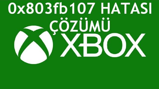XBOX 0x803fb107 Hatası Çözümü